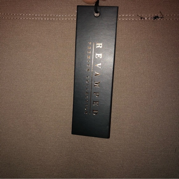 Beige pencil skirt, xs by Revamped - Picture 3 of 4